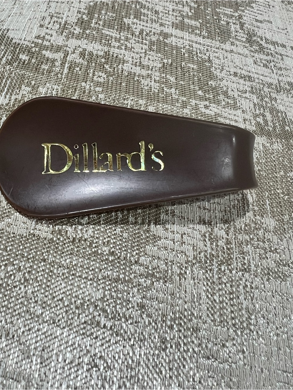 Dillard's Brown Shoe Horn Shoe Accessory